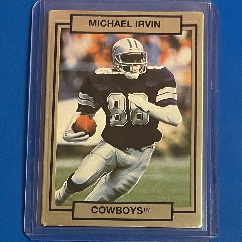 Michael Irvin #53 1990 Action Packed Football Trading Card